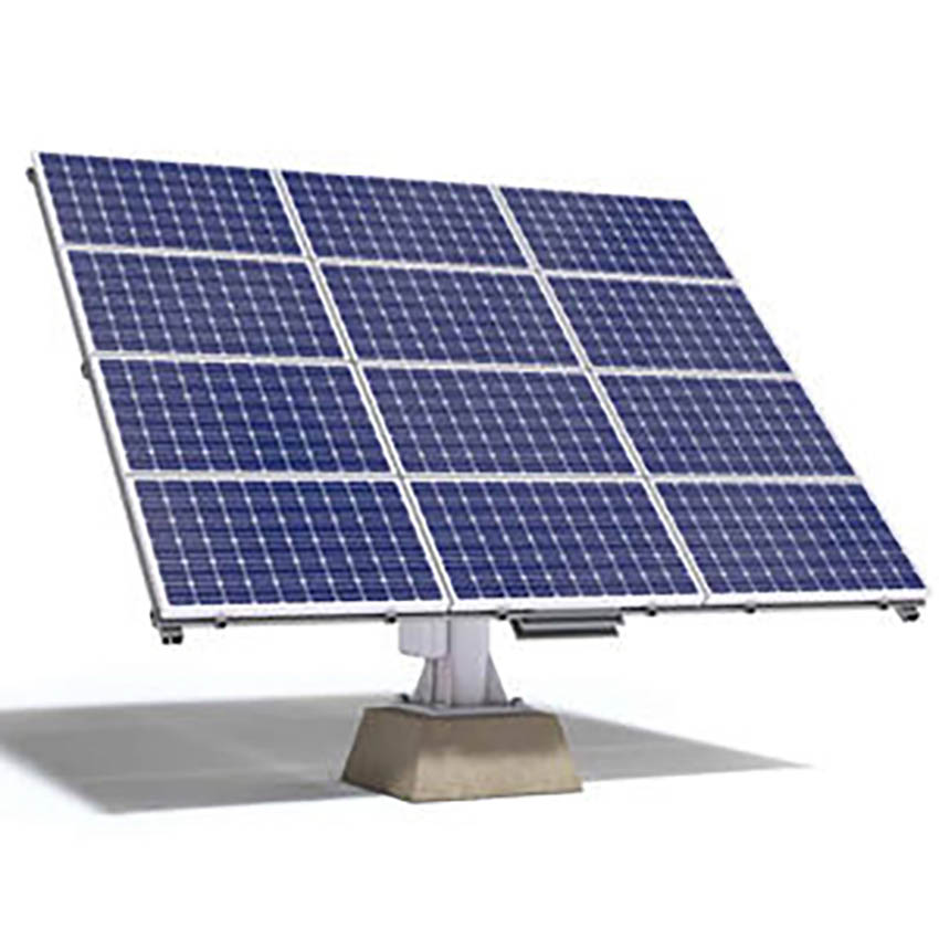 dual axis solar tracker